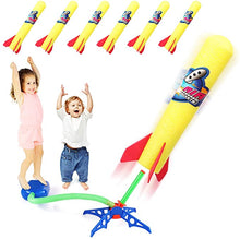  Kids Pedal Rocket Outdoor Playset